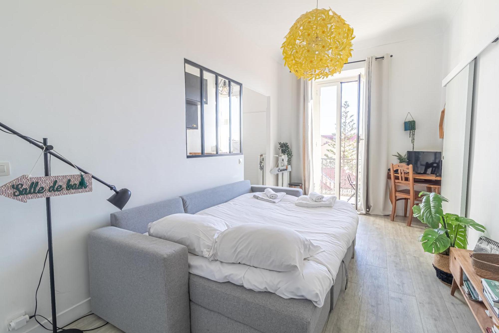 Charming Studio In The Heart Of Menton Bagian luar foto